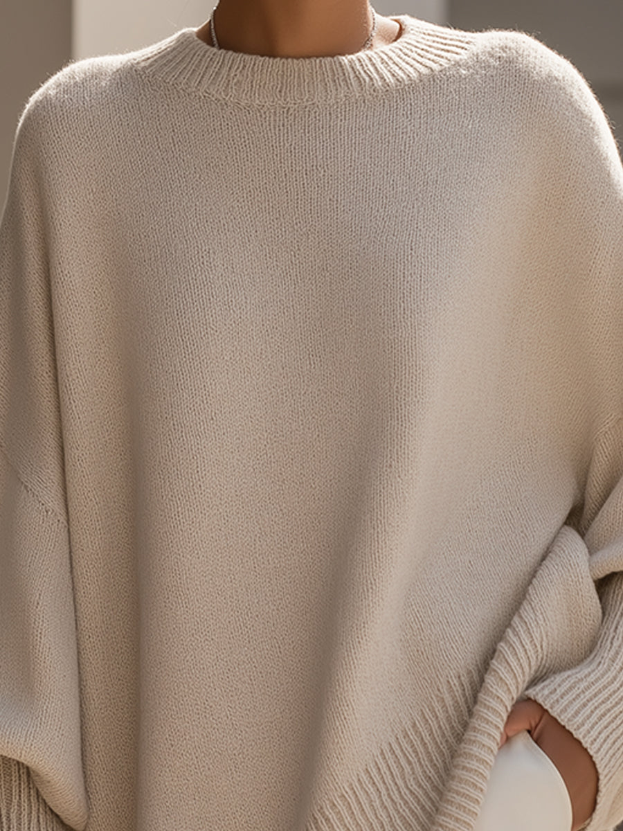 Jane | Pull oversized à coupe douce pour femme