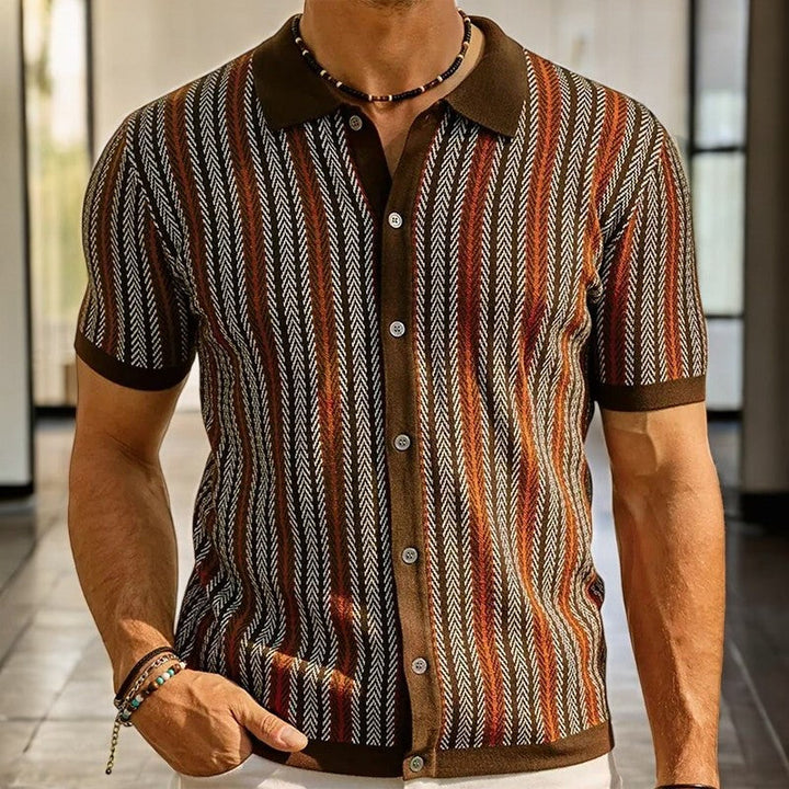 Chemise Albana à Col Boutonné