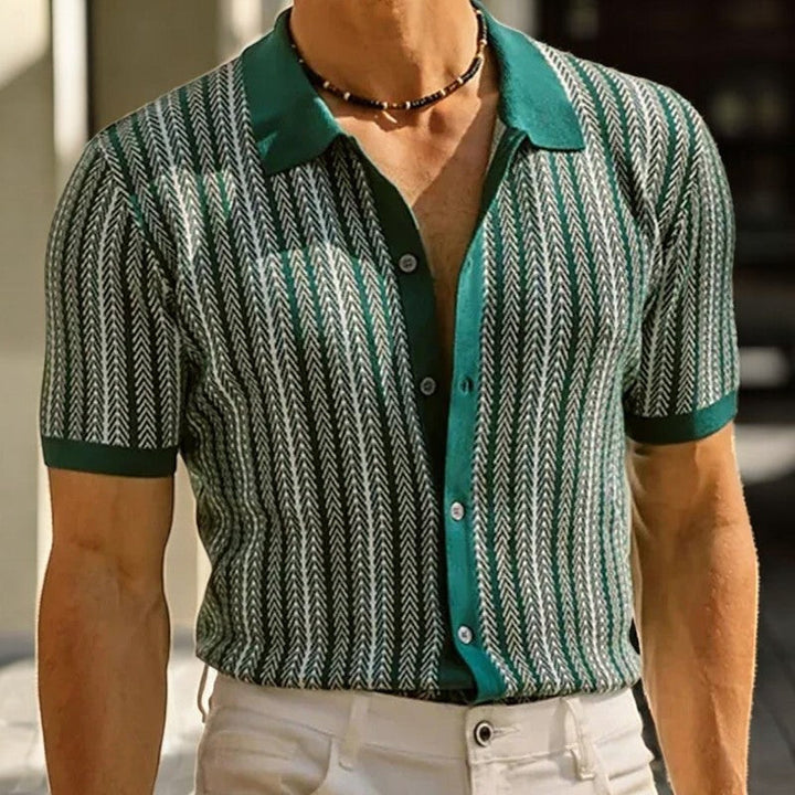 Chemise Albana à Col Boutonné