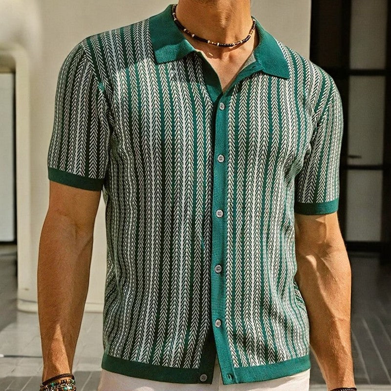 Chemise Albana à Col Boutonné
