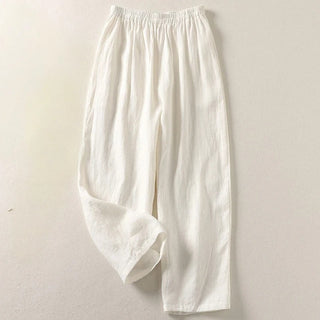 Maeve | Pantalon confortable en coton et lin