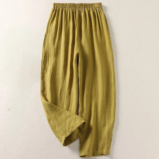 Maeve | Pantalon confortable en coton et lin