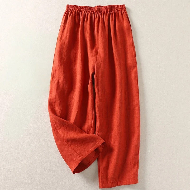 Maeve | Pantalon confortable en coton et lin