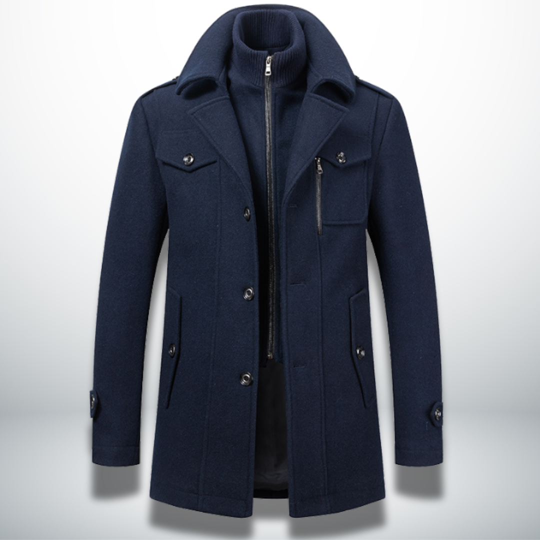 Laurentis – Le Manteau d’Hiver Élégant et Confortable pour Homme