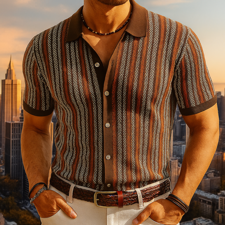 Chemise Albana à Col Boutonné