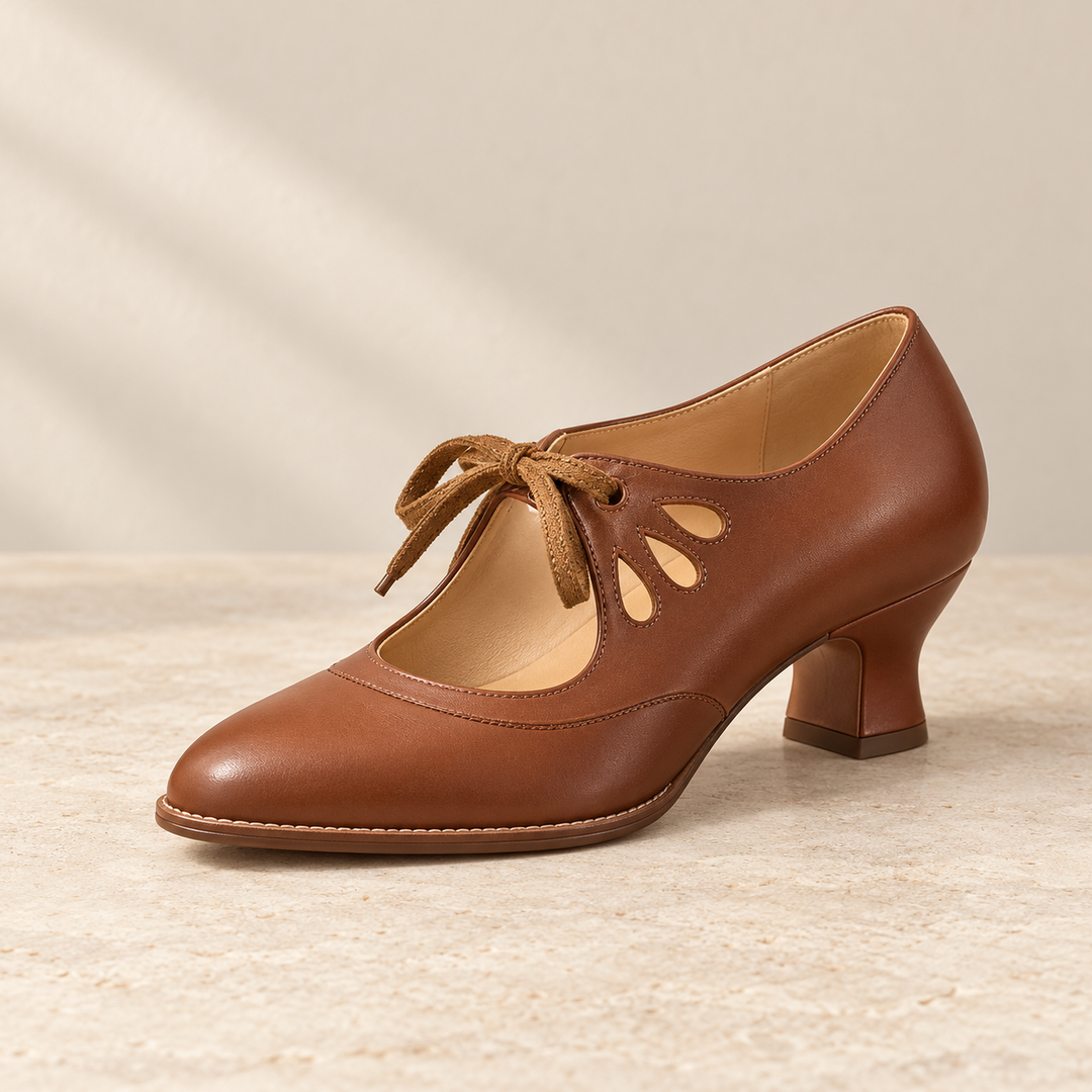 Audrey | Talons à lacets