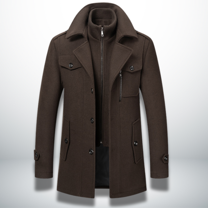 Laurentis – Le Manteau d’Hiver Élégant et Confortable pour Homme