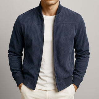 Marceaux – Le Blouson en Suède Authentique pour Homme