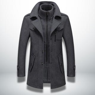Laurentis – Le Manteau d’Hiver Élégant et Confortable pour Homme