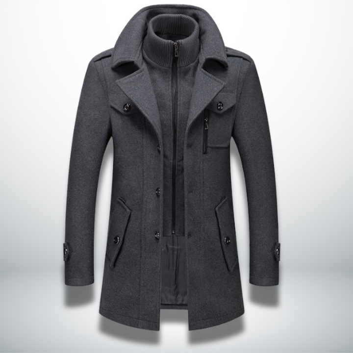 Laurentis – Le Manteau d’Hiver Élégant et Confortable pour Homme