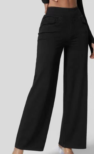Héloïse — Pantalon large fluide confortable élégant