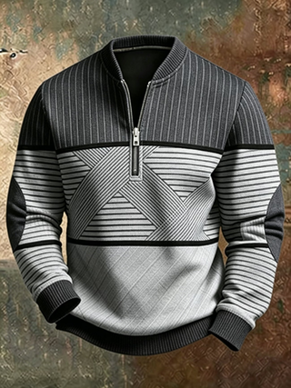 Viktor | Pull pour Hommes Élégant avec Fermeture Éclair Demi