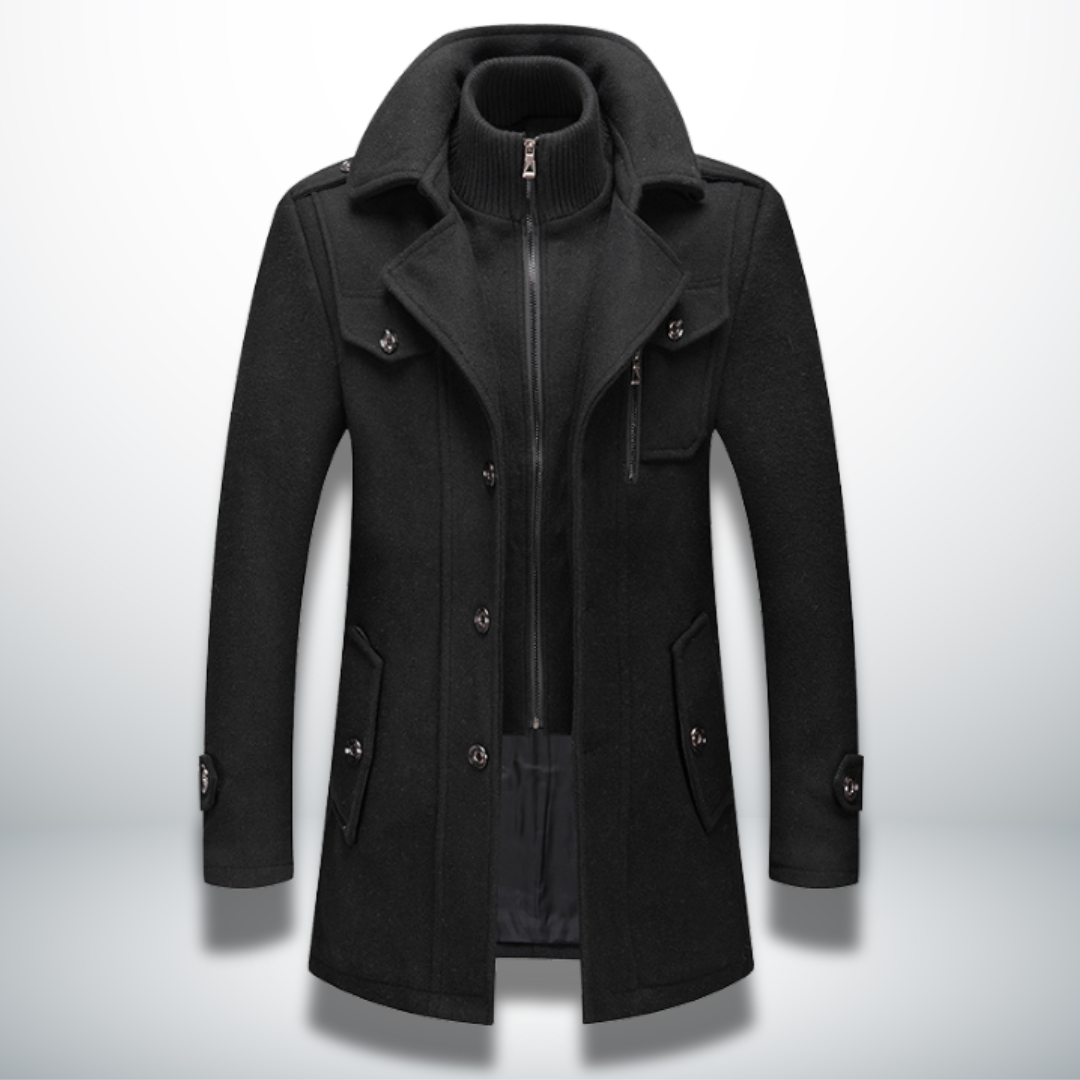 Laurentis – Le Manteau d’Hiver Élégant et Confortable pour Homme