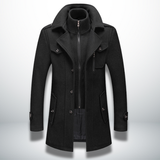 Laurentis – Le Manteau d’Hiver Élégant et Confortable pour Homme