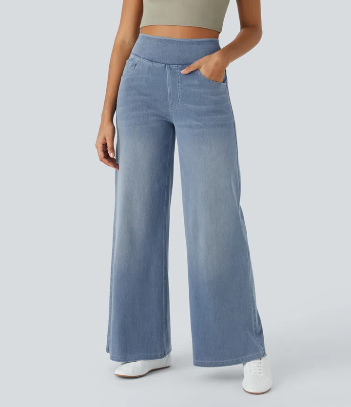Héloïse — Pantalon large fluide confortable élégant