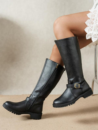 ELSIE - Bottes élégantes pour femmes à petit talon