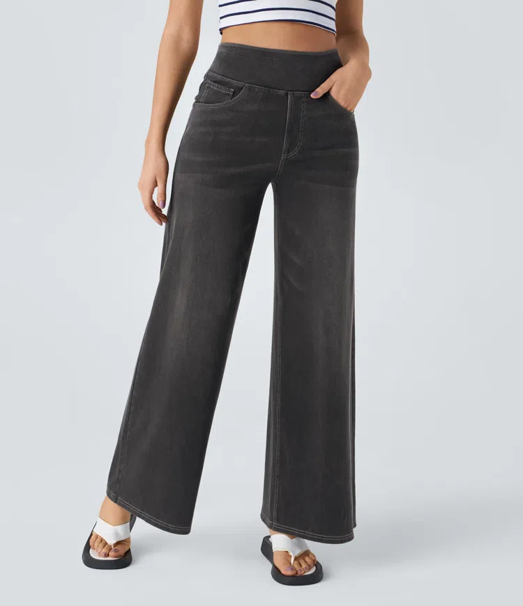 Héloïse — Pantalon large fluide confortable élégant
