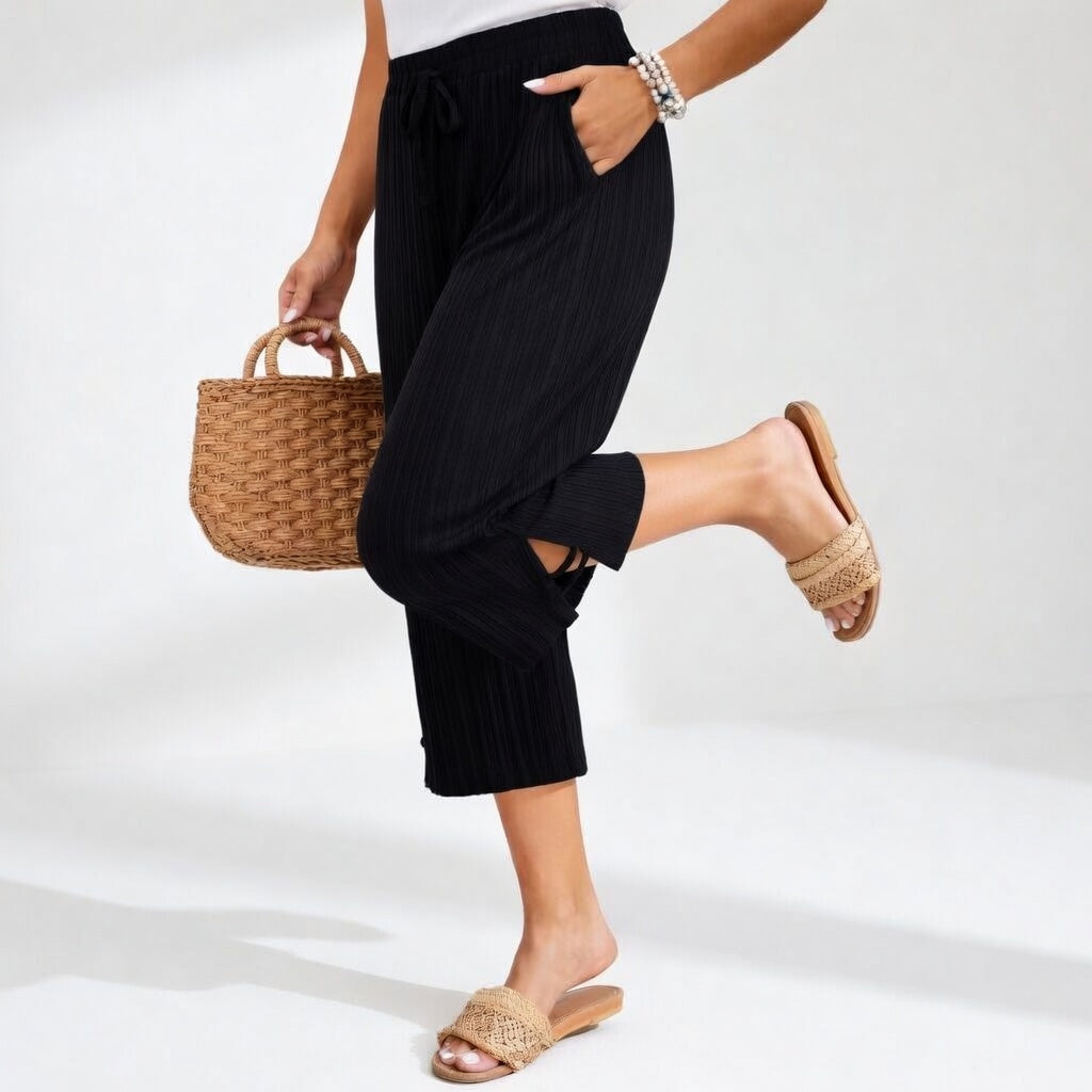Lauréline — Pantalon fluide élégant confortable estival