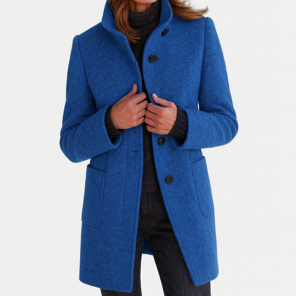 Lidiane | La veste à col haut élégante et réconfortante