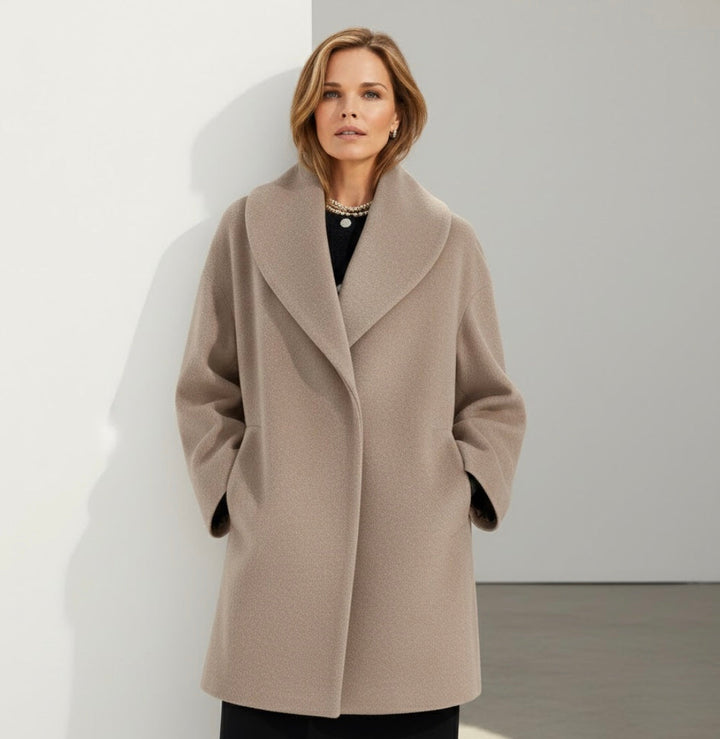 Élyane – Manteau cocon chic, chaleur douce & élégance naturelle