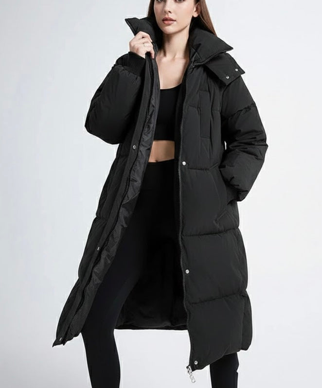 Clarisse — Manteau long matelassé élégant hivernal