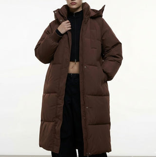 Clarisse — Manteau long matelassé élégant hivernal