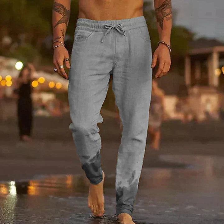 Pantalons en lin Jaxx