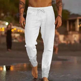 Pantalons en lin Jaxx