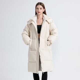 Clarisse — Manteau long matelassé élégant hivernal