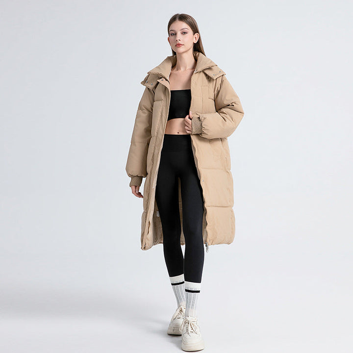 Clarisse — Manteau long matelassé élégant hivernal