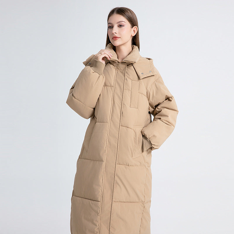 Clarisse — Manteau long matelassé élégant hivernal
