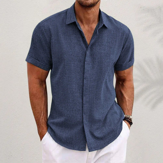 Chemise Classique à Manches Courtes