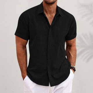 Chemise Classique à Manches Courtes