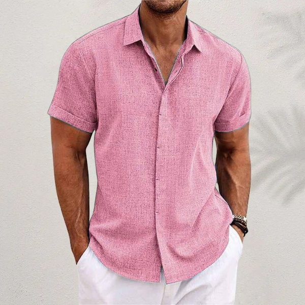 Chemise Classique à Manches Courtes