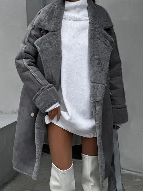 Inès | Manteau chic long