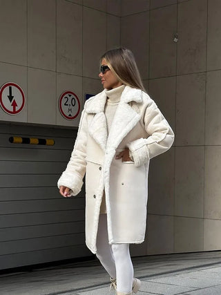 Inès | Manteau chic long
