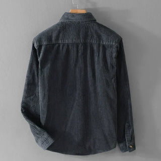 RAFAEL | Chemise Velours Côtelé Élégance Intemporelle