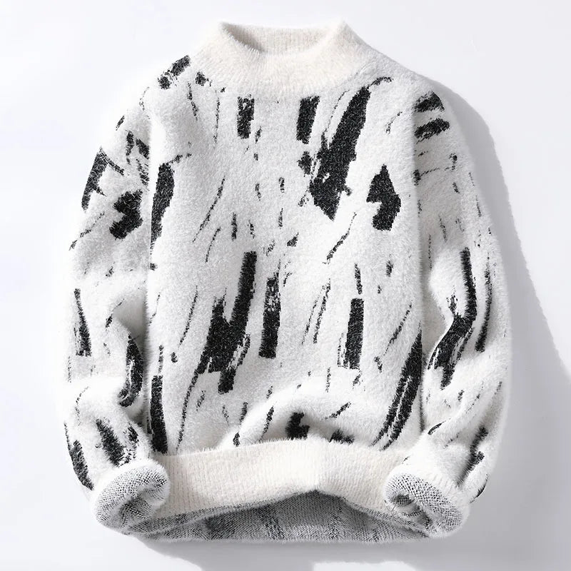 Arnold | Pull en cachemire à col roulé mi-haut au style streetwear