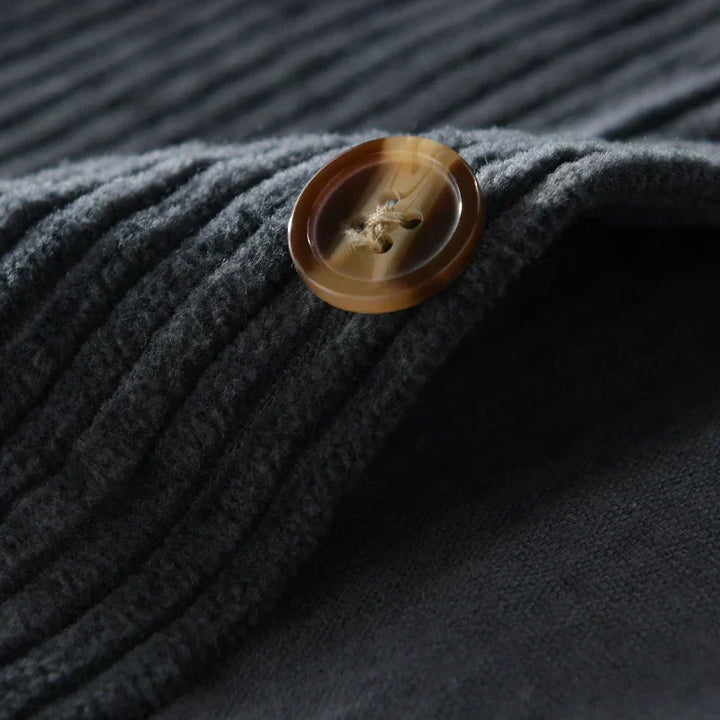 RAFAEL | Chemise Velours Côtelé Élégance Intemporelle