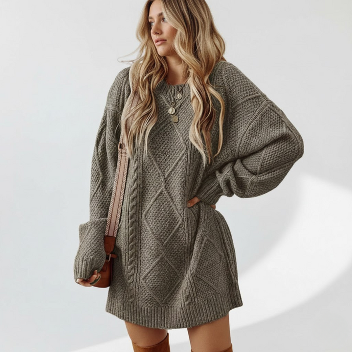 Madeleine — Robe tricot élégante et confortable