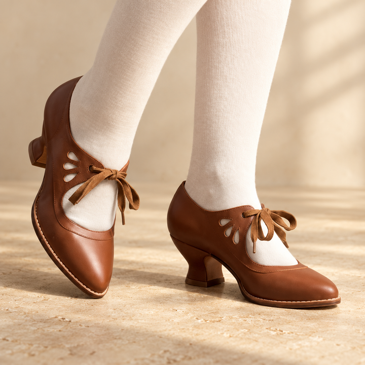 Audrey | Talons à lacets