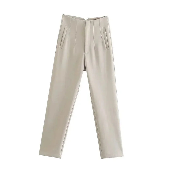 Morgana | Pantalon de bureau taille haute