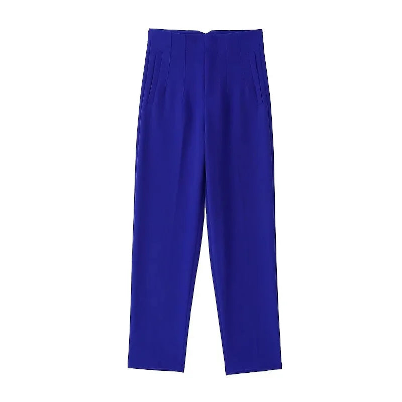 Morgana | Pantalon de bureau taille haute