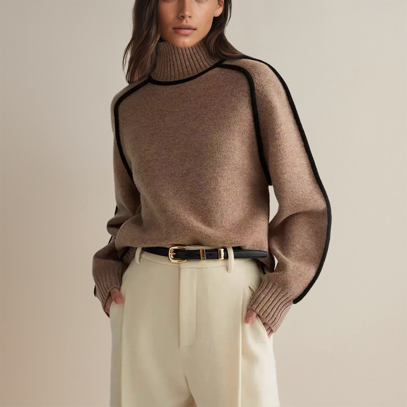 Aizel | Pull à col roulé