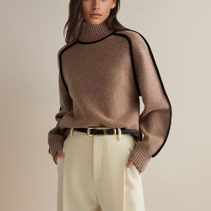 Aizel | Pull à col roulé