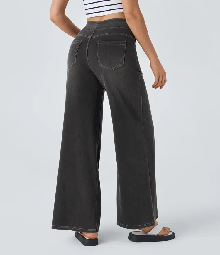 Héloïse — Pantalon large fluide confortable élégant