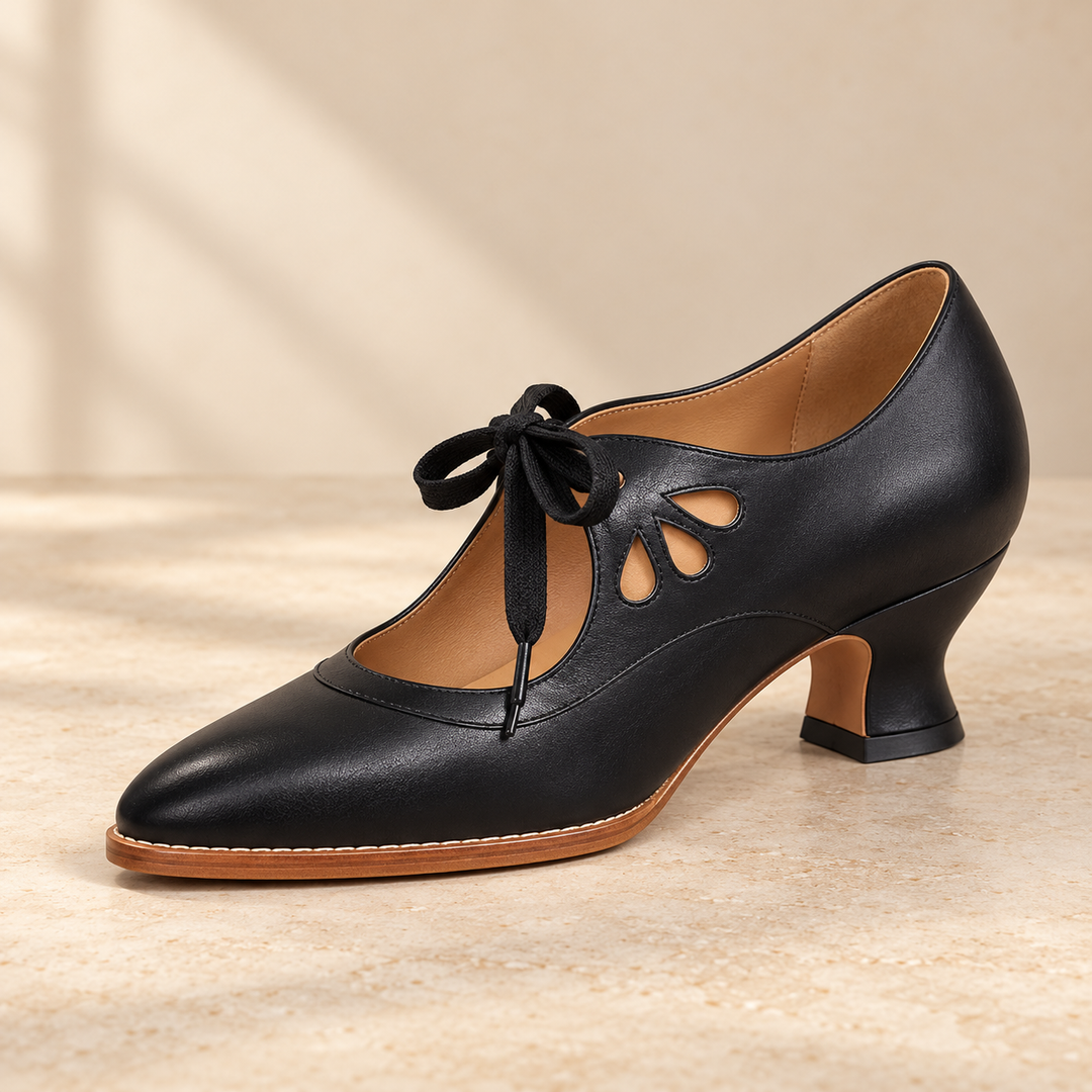 Audrey | Talons à lacets