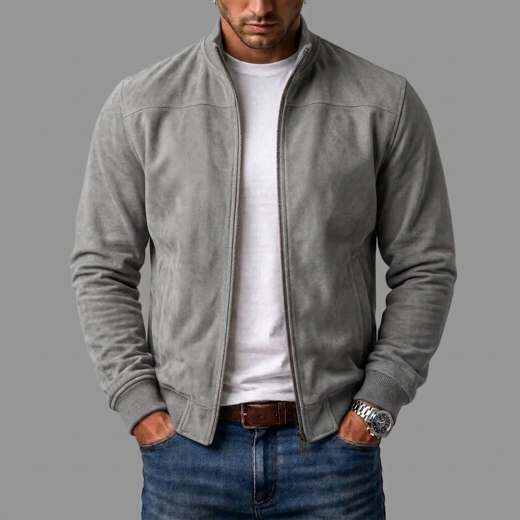 Marco | Veste bomber en daim