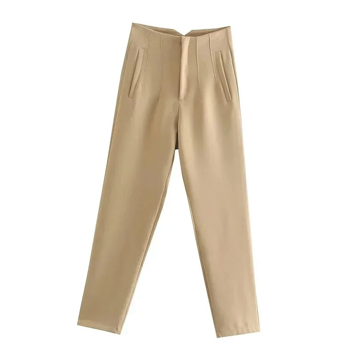 Morgana | Pantalon de bureau taille haute