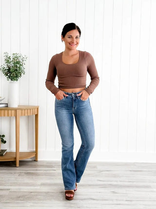 Roswitha | Jeans droits taille haute